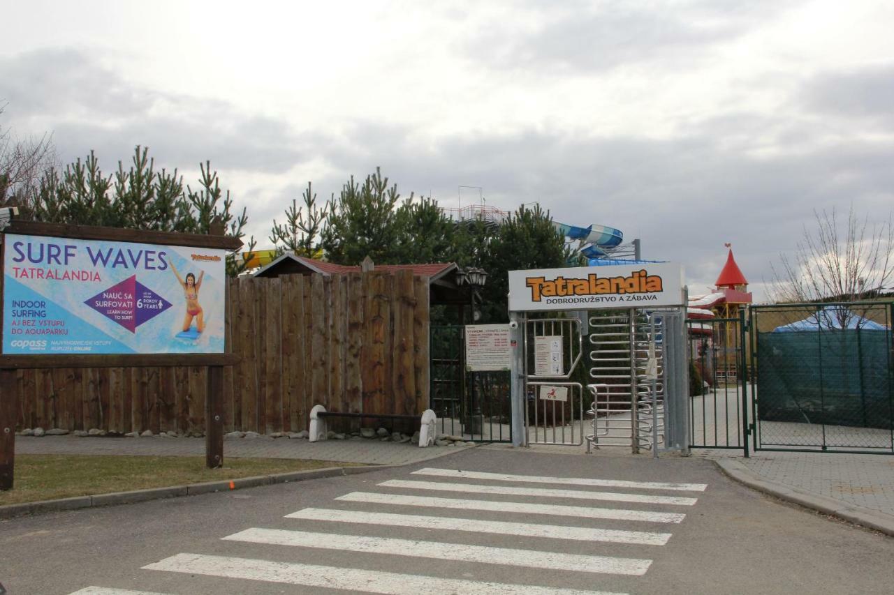 Chatky 101 A 411 Tatralandia Liptovský Mikuláš Esterno foto